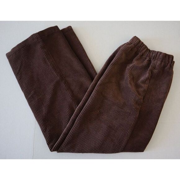 BDG Urban Outfitters OB1281524 Women's Sz XS Brown Blaine Corduroy Puddle Pants - Picture 9 of 11